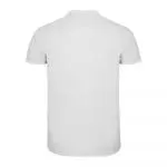 Printed Roly Star Men's White Polo Shirt in white with printed logo or design