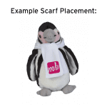 Example of Scarf logo placement