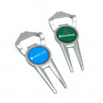 Promotional Geo Golf Bottle Opener with printed logo or design