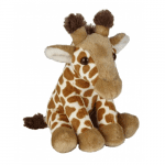 Printed Giraffe with Scarf Plush Toy 18cm with printed logo or message