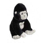 Printed Gorilla with Scarf Plush Toy 18cm with printed logo or message