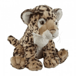 Branded Leopard with Scarf Plush Toy 30cm with printed logo or message