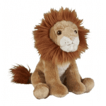 Promotional Lion with Scarf Plush Toy 20cm with printed logo or message