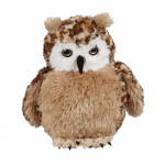 Branded Owl with Scarf Plush Toy 30cm with printed logo or message