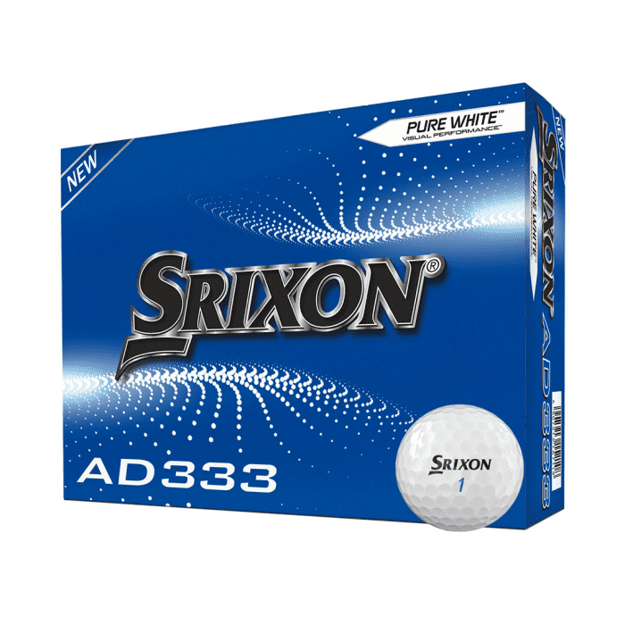 Promotional Srixon AD333 Golf Balls printed with logo or design