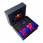 Branded Towel Contemporary Mini Presentation Box with printed logo or design