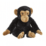 Branded Chimpanzee with Scarf Plush Toy 30cm with printed logo or message