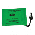 Promotional Large Non-Woven Locking Wheel Nut Bag with printed logo or design