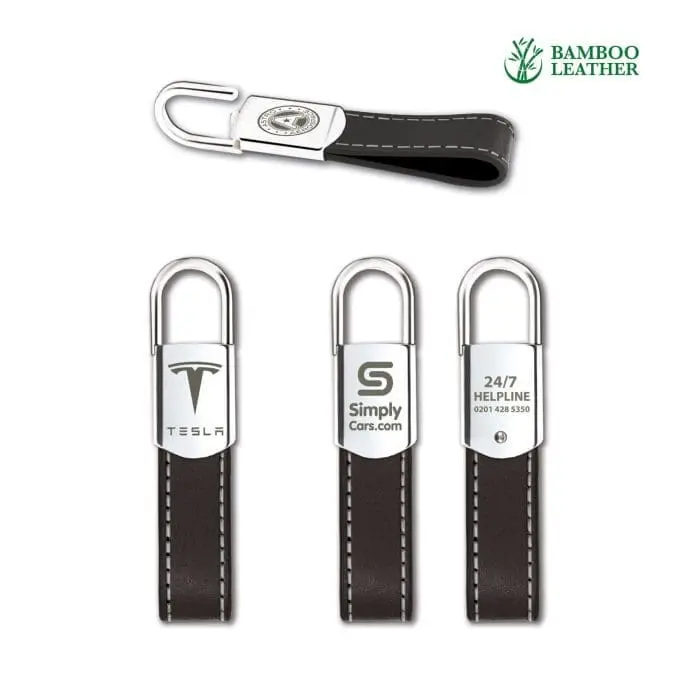 Promotional Eco Tulsa Keyring with printed logo or design