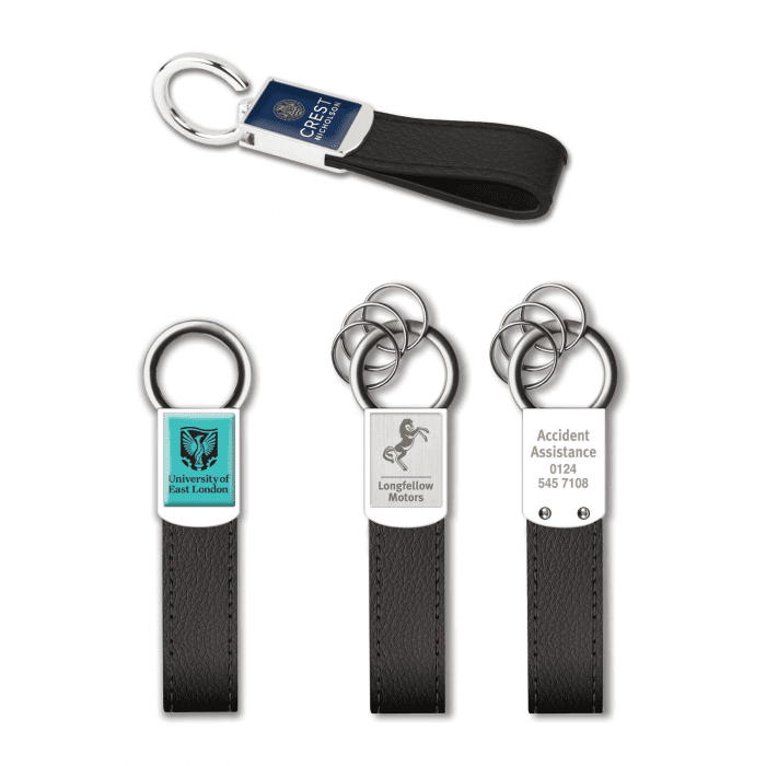 Promotional Zonda Keyring with printed logo or design