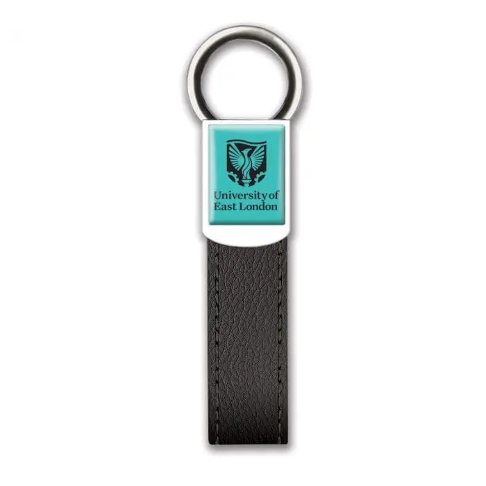 Promotional Zonda Keyring with polycrown printed logo or design