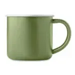 Customised Caribu Recycled Steel Mug 300ml in assorted colours with printed logo or design