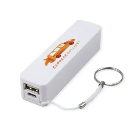 Promotional Express Kerb 2200mAh Powerbank with printed logo or design