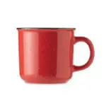 Branded Piga Ceramic Vintage Speckled Mug 400ml in assorted colours with printed logo or design