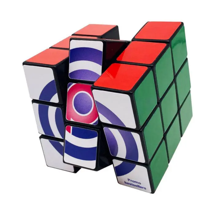 Branded Express Rubik's Cube with one side print of logo or design