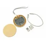 Printed Swivel Bamboo Cable Kit with printed logo or design