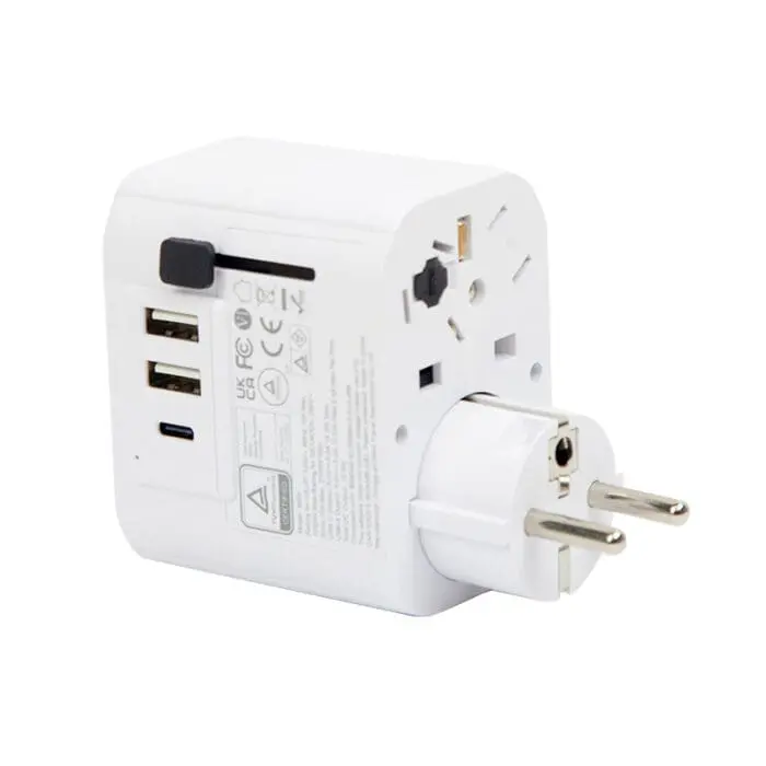 Promotional Universal Travel Adaptor with printed logo or design