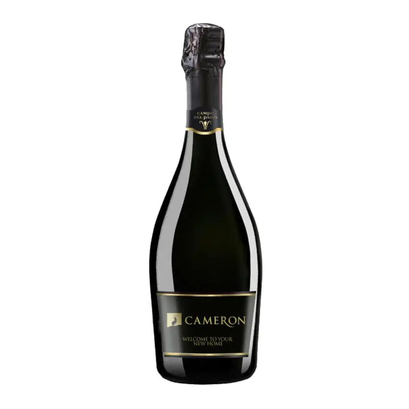 Promotional Mini Campo Del Passo Prosecco 20cl with printed logo or design