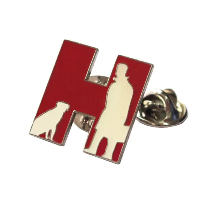 Promotional Hard Enamel Badge 30mm with printed logo or design