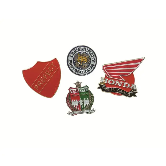 Promotional Soft Enamel Badge 15mm with printed logo or design