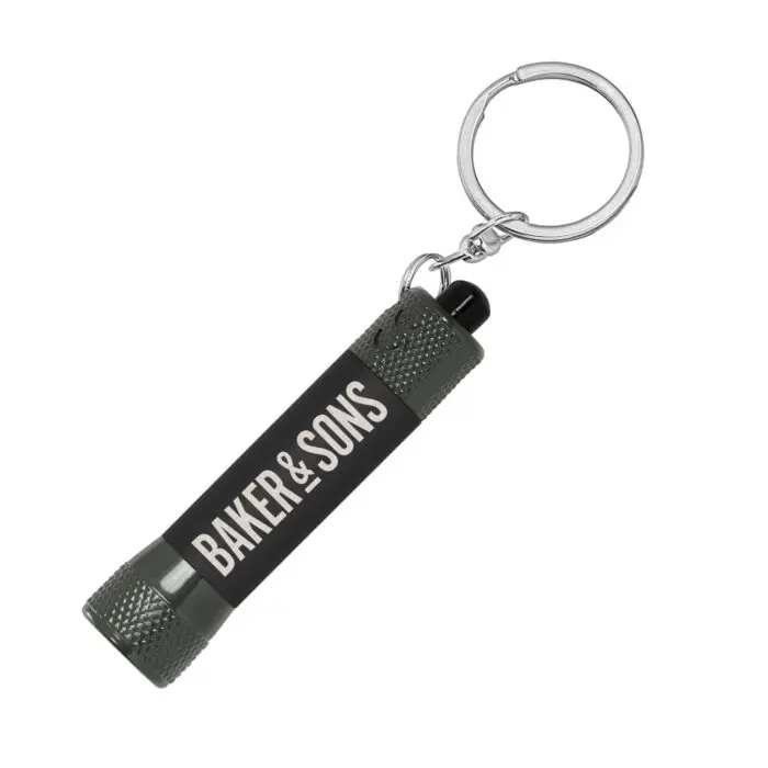 monochrome 3 led soft touch keyring torch 5