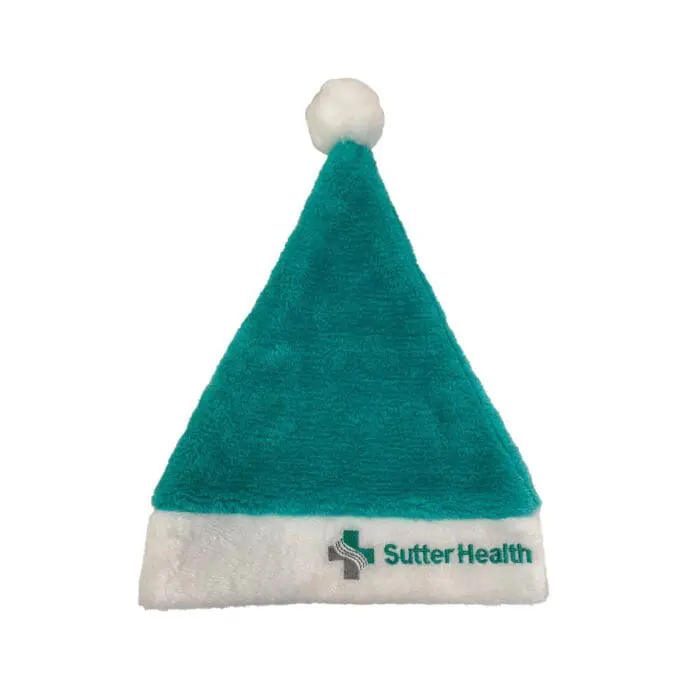 plush pantone match santa hat