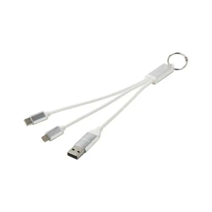 4 in 1 recycled aluminium charging cable 6