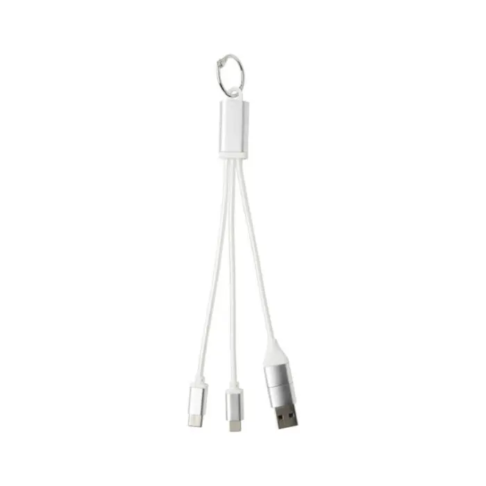 4 in 1 recycled aluminium charging cable 7