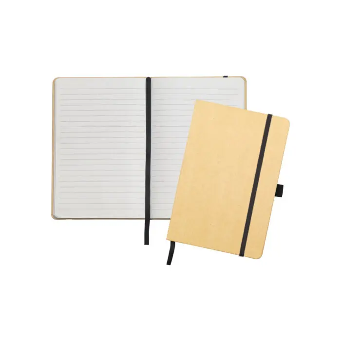 broadstairs natural eco recycled notebook a5 3