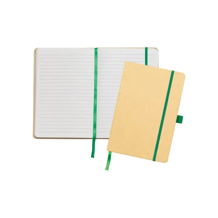 broadstairs natural eco recycled notebook a5 9