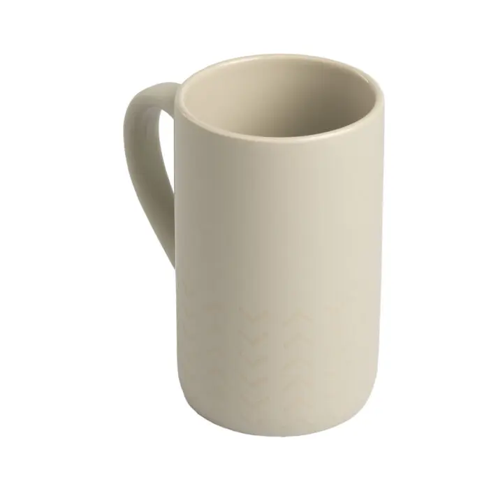 chevron ceramic mug 355ml 2