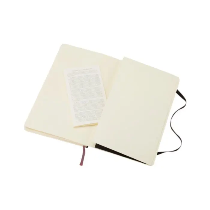 large moleskine soft cover notebook 2