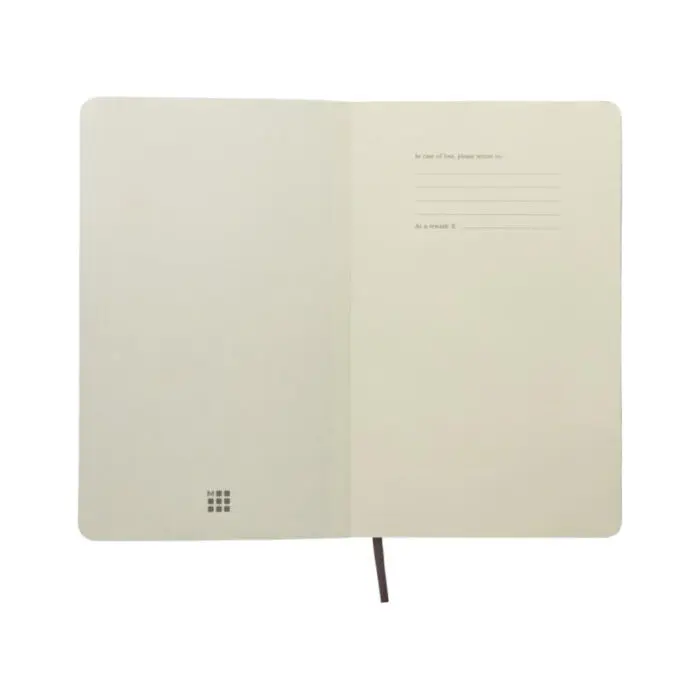 large moleskine soft cover notebook 6