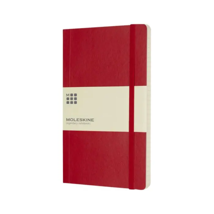 large moleskine soft cover notebook RD