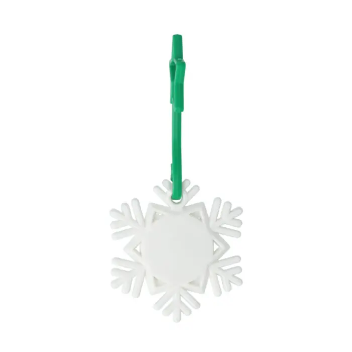 recycled christmas snowflake bauble 2