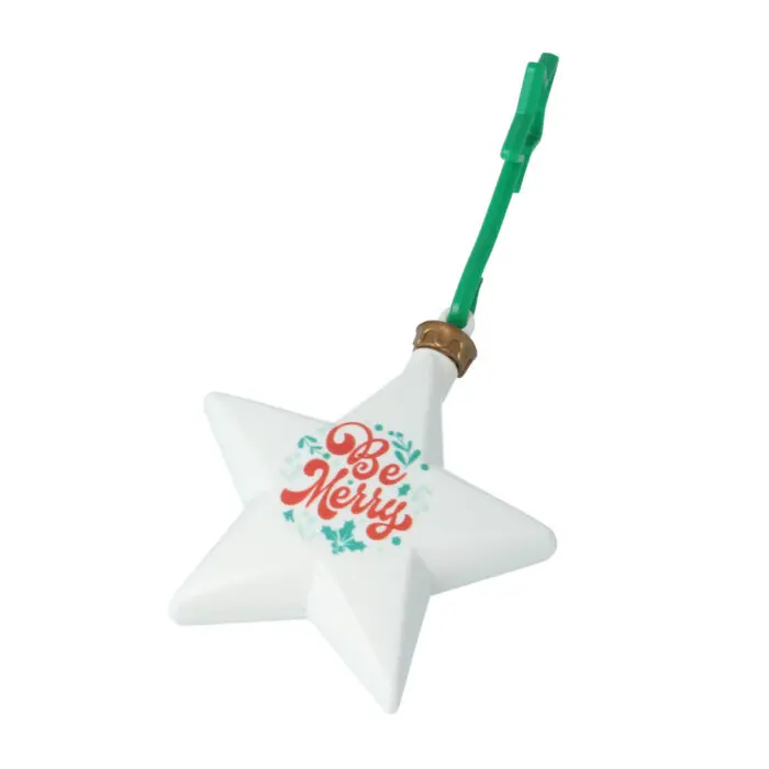 recycled christmas star plus bauble 2