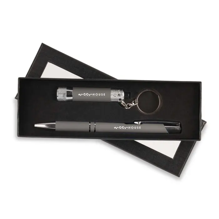 lumi torch and pen set GRY