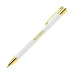 Printed Crosby Gold Softy Pen with printed logo or design