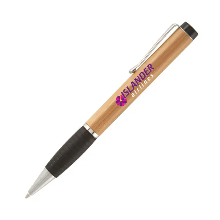 Promotional Dante Bamboo Pen with printed logo or design