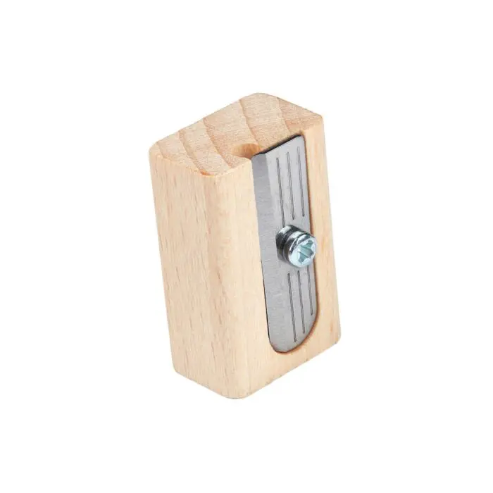 single wood pencil sharpener 2