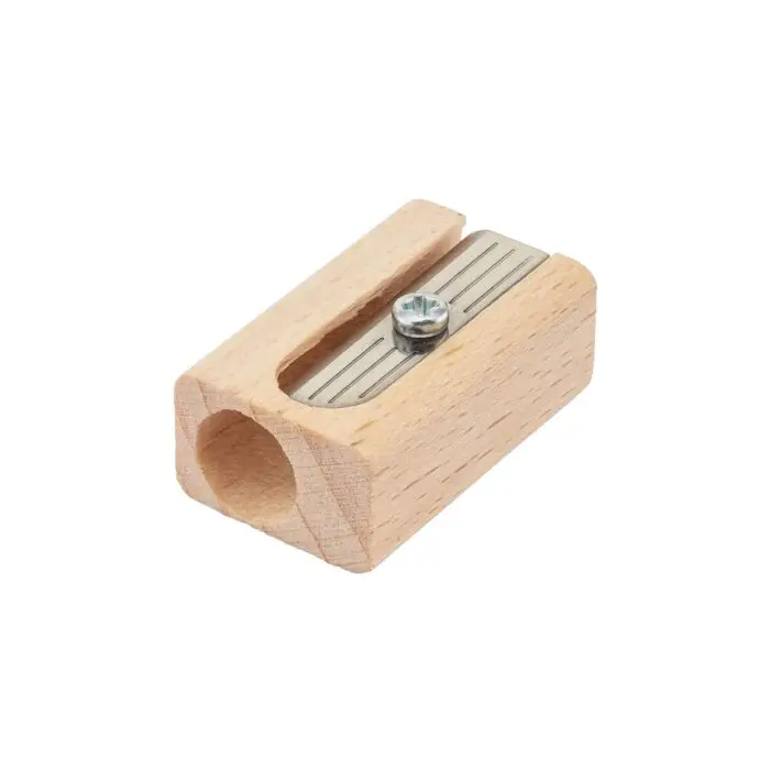 single wood pencil sharpener