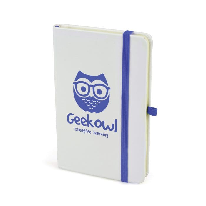 A6 White Notebook BL