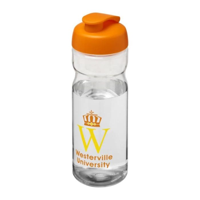 Active Base Tritan Flip Lid Bottle 650ml CLR OR