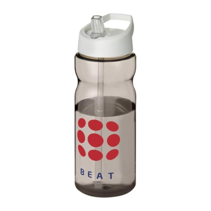 Active Base Tritan Spout Lid Bottle 650ml GRY WH