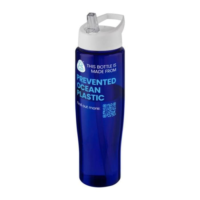 Active Eco Tempo Spout Lid Bottle 700ml BL WH