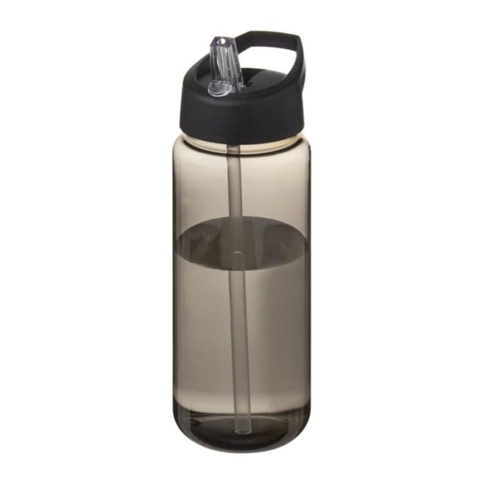 Active Octave Tritan Spout Lid Bottle 600ml GRY BK