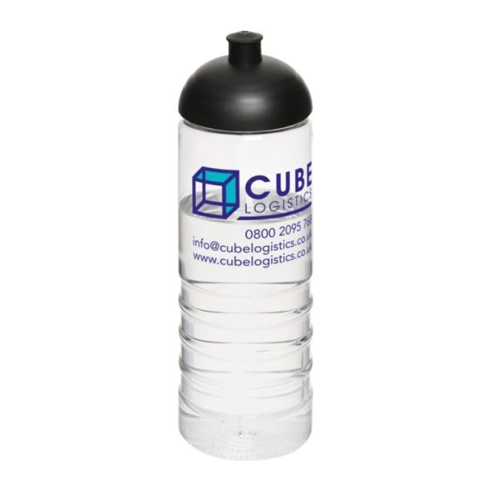 Active Treble Dome Lid Bottle 750ml CLR BK