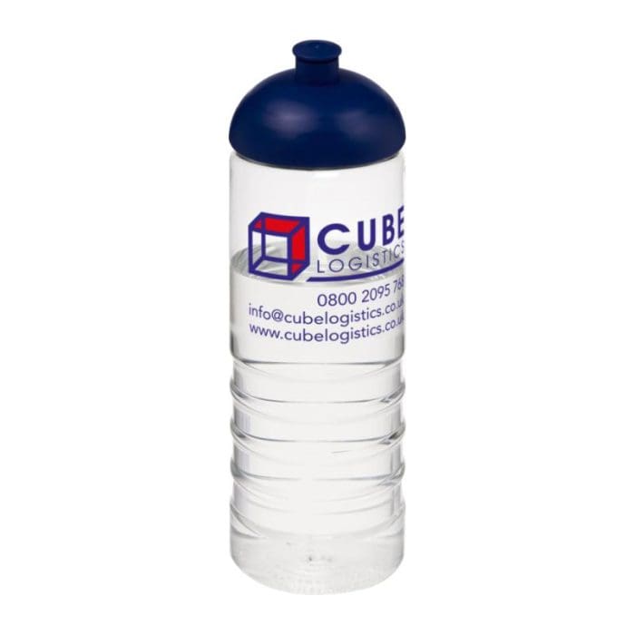 Active Treble Dome Lid Bottle 750ml CLR BL