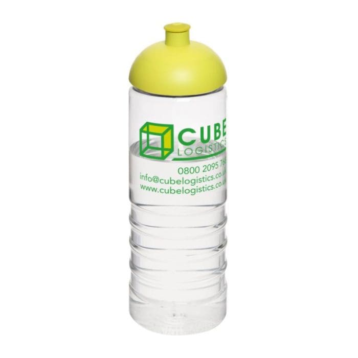 Active Treble Dome Lid Bottle 750ml CLR LGN