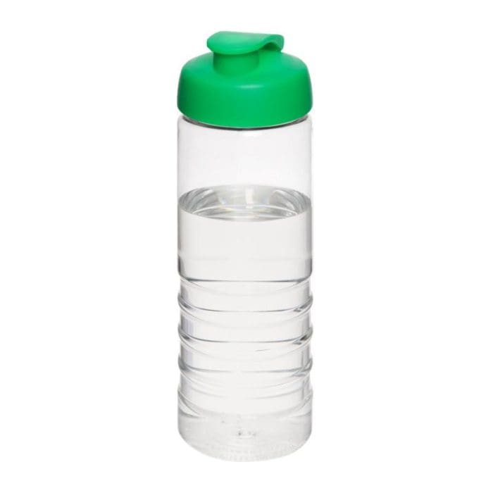 Active Treble Flip Lid Bottle 750ml CLR GN